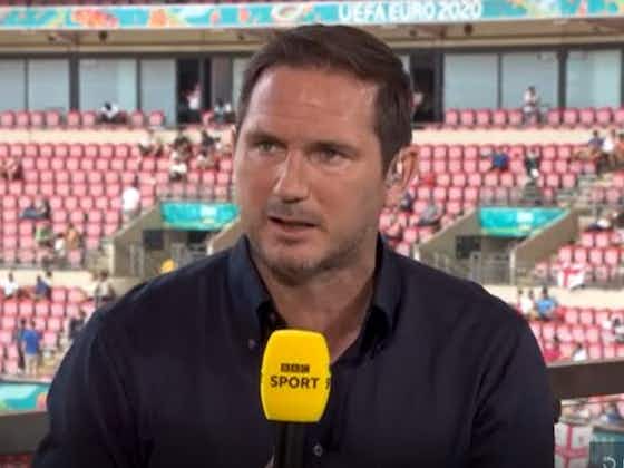 Article image:Frank Lampard admits he had mixed emotions witnessing Chelsea’s Champions League final success