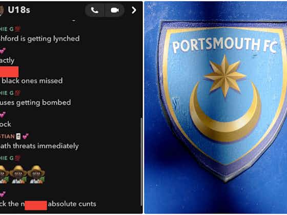 Article image:Portsmouth release three players after racial abuse in group chat following England’s loss to Italy in Euro 2020