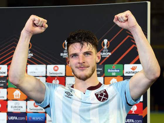 Article image:Man United sources suggest club have West Ham’s Declan Rice at same level as Scott McTominay and will look elsewhere