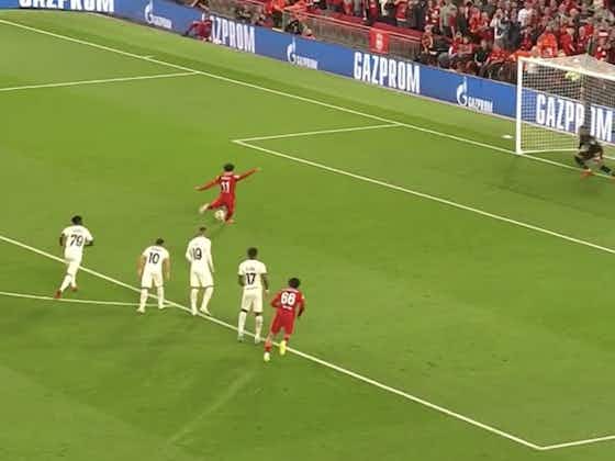 Article image:(Video) Ismael Bennacer handball gifts Mo Salah spot-kick but Egyptian fails to convert