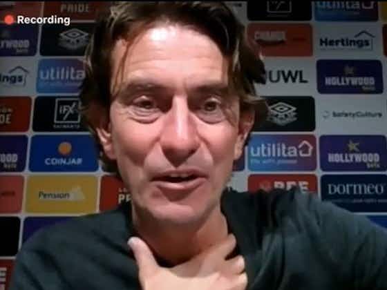Article image:Thomas Frank emotional after “unbelievable” comeback against Liverpool