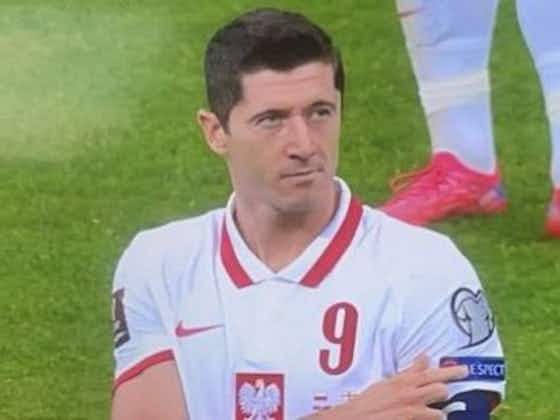 Article image:Video: Robert Lewandowski’s brilliant response to Poland fans booing England players for taking a knee