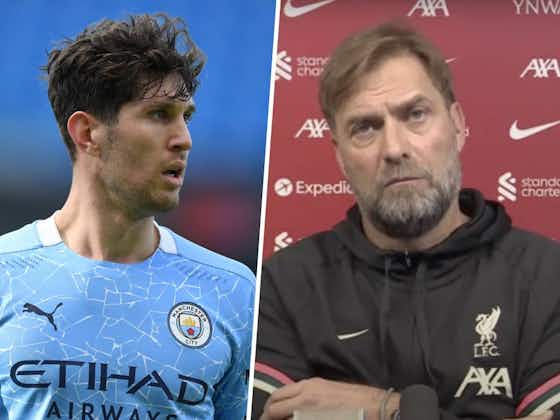 Article image:Jurgen Klopp aims bizarre dig at Manchester City star over England call-up
