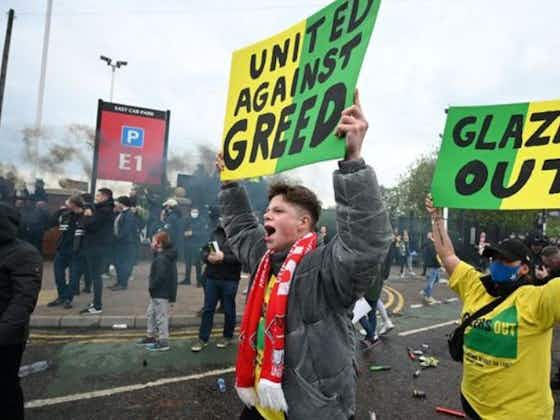 Article image:Police on alert as Manchester United fans plot ANOTHER anti-Glazer protest at the Liverpool game