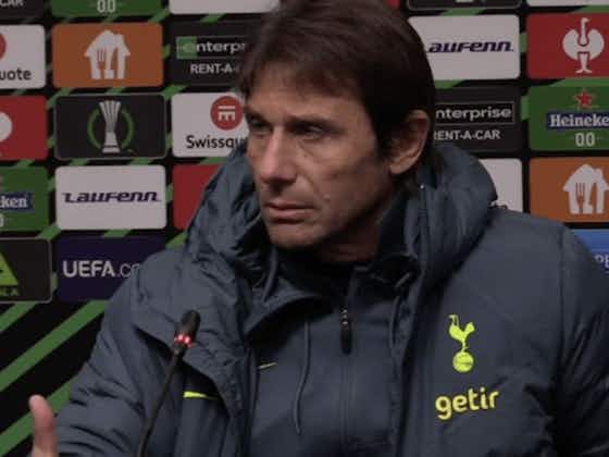 Article image:Video: ‘We need to improve a lot’ – Conte under no illusions as to the task ahead at Tottenham