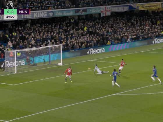 Article image:Video: Incredible Jorginho error sees Sancho give Man United shock lead at Chelsea