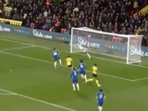 Article image:(Video) Edouard Mendy executes incredible diving save to deny Watford early on