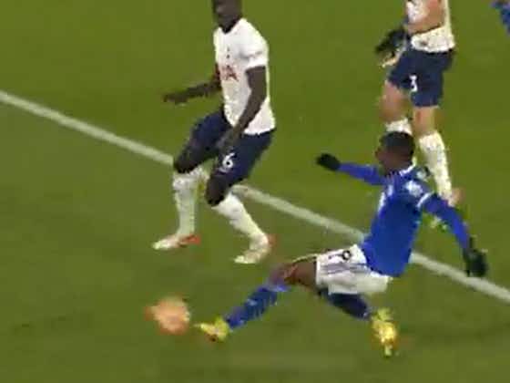 Article image:(Video) Patson Daka puts Leicester ahead with smart finish against Tottenham