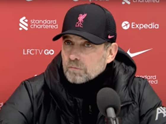 Article image:(Video) Jurgen Klopp plays down chances of catching Man City and says Liverpool are just “enjoying the ride”
