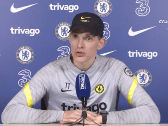Article image:Video: Chelsea’s Thomas Tuchel sees funny side of Covid exchange during his press conference
