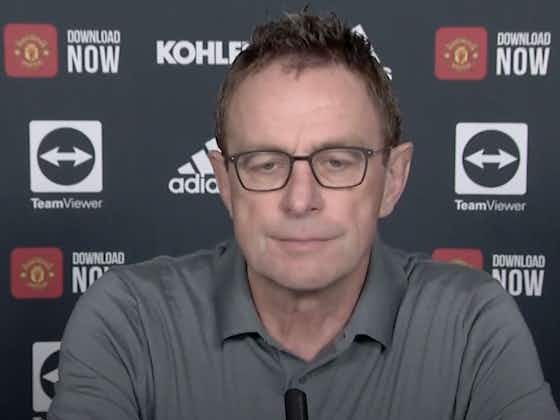 Article image:(Video) Ralf Rangnick weighs in on when Jadon Sancho could make Man United return