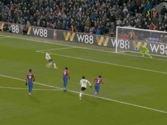 Article image:(Video) Fabinho scores majorly controversial penalty vs. Crystal Palace following Jota gift