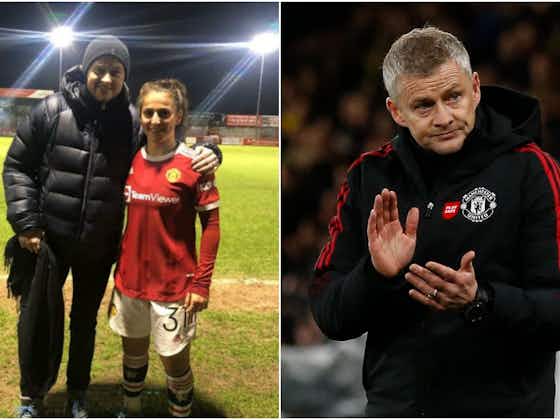 Article image:Ole Gunnar Solskjaer pictured back at Manchester United for first time since sacking