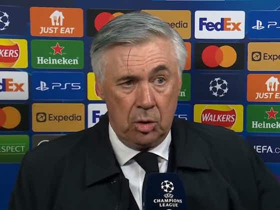 Article image:Watch: Carlo Ancelotti praises mental strength after City loss in Champions League