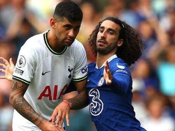 Article image:Mike Dean admits to error on Marc Cucurella hair pull during Tottenham-Chelsea