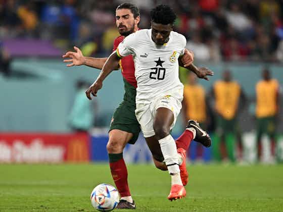 Article image:Liverpool scouted January transfer target during Portugal-Ghana World Cup clash