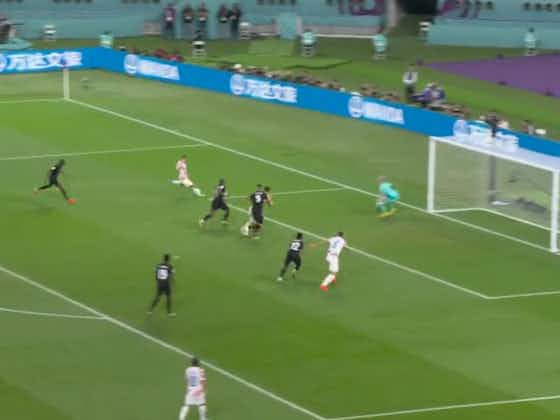 Article image:Video: Lovely goal from tight angle draws Croatia level with Tottenham star bagging the assist