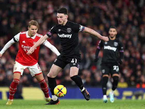Article image:Exclusive: Fabrizio Romano confirms Arsenal talks over Declan Rice transfer but another club like him too