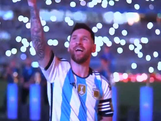 Article image:Video: Lionel Messi speaks to Argentina fans as World Cup champions enjoy beautiful celebration