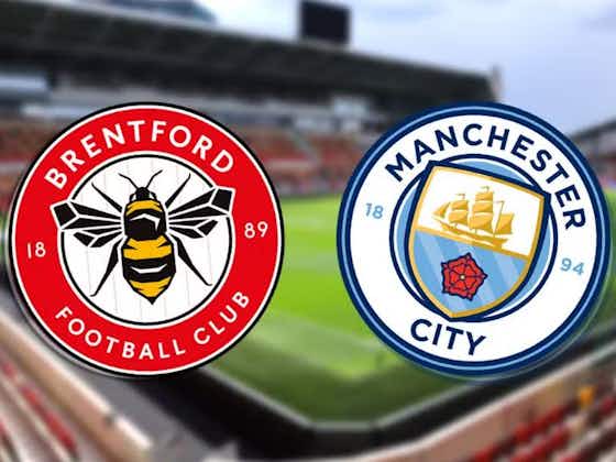 Article image:Brentford vs Manchester City: Premier League champions make 7 seven changes with an eye on the treble