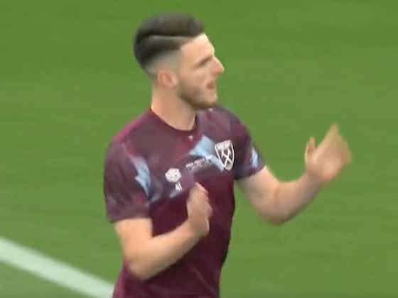 Article image:Video: ‘Deep down loves this football club’ – Mark Noble says Declan Rice’s feelings for West Ham not up for debate