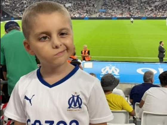 Article image:Disgusting scenes as fans attack 8-year-old Marseille supporter with cancer