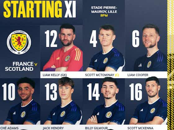 Article image:Scotland team news: Liam Kelly debut as Steve Clarke makes eight changes for France test