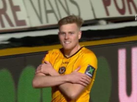 Article image:Video: Newport County stun Manchester United with incredible equaliser