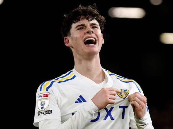 Article image:Tottenham and Newcastle showing interest in signing Leeds United youngster