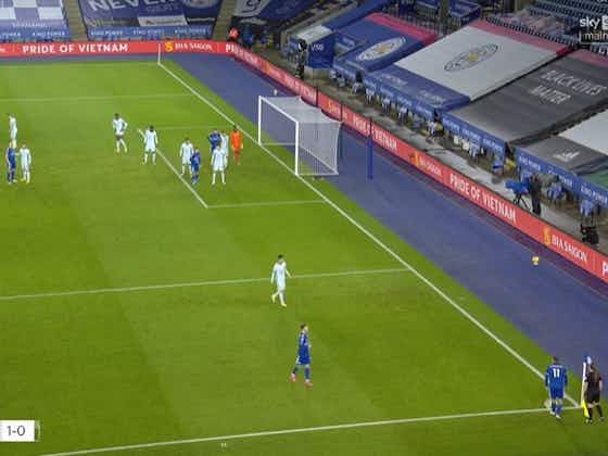 Article image:(Video): Why Jamie Vardy wasn’t offside on Leicester goal