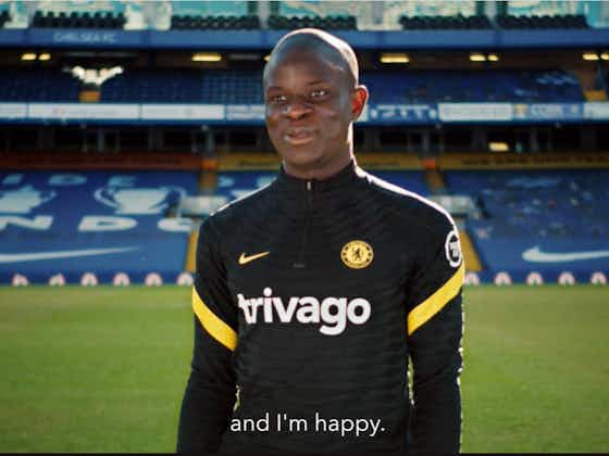 Article image:(Images): N’Golo Kante’s hilarious reaction to Trivago asking where he likes to travel to