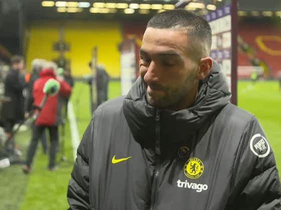 Article image:(Video): “Fighting and long balls” – Hakim Ziyech explains why Watford game was so tough for Chelsea players