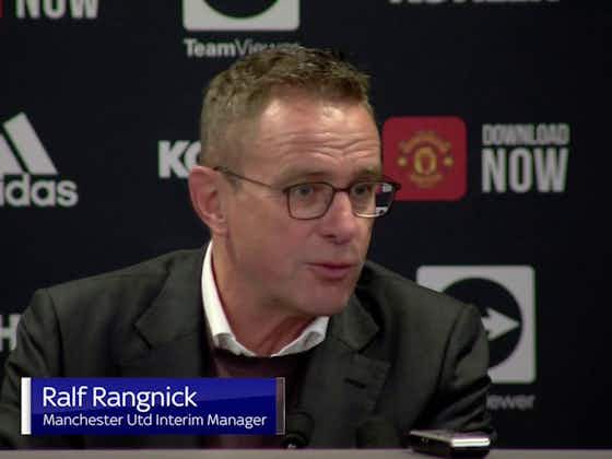 Article image:(Video): Ralf Rangnick explains why he turned down Chelsea interim role but accepted equivalent at Man U