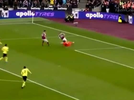 Article image:(Video): Jorginho and Mendy mixup means easy goal for West Ham from nowhere