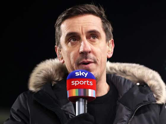 Article image:Chelsea backed for “really strong finish to the season” by Gary Neville