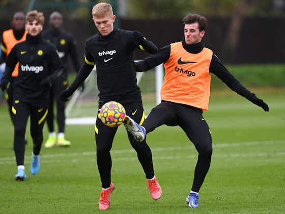 Article image:Lewis Hall names the two best players in Chelsea training