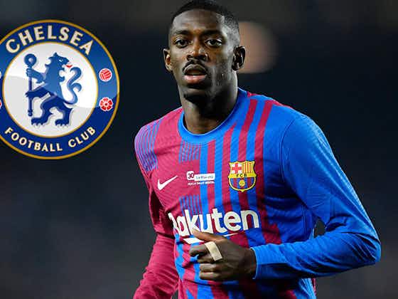 Article image:Ousmane Dembele’s agent in Barcelona for ‘crucial meeting’ via London amidst Chelsea rumours