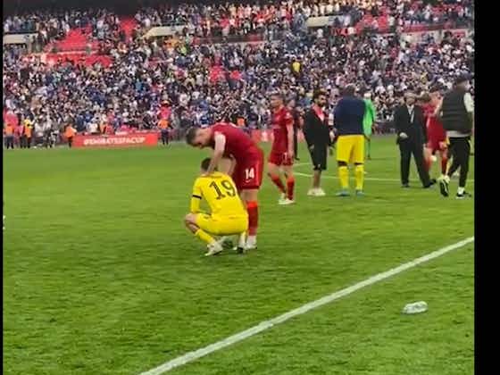 Article image:(Video): Jordan Henderson consoles Mason Mount after crucial penalty miss
