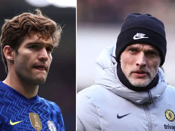 Article image:Marcos Alonso left out by Thomas Tuchel – for what might be his last game for Chelsea