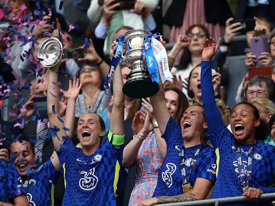 Article image:Chelsea Women win historic Double after thrilling win at Wembley