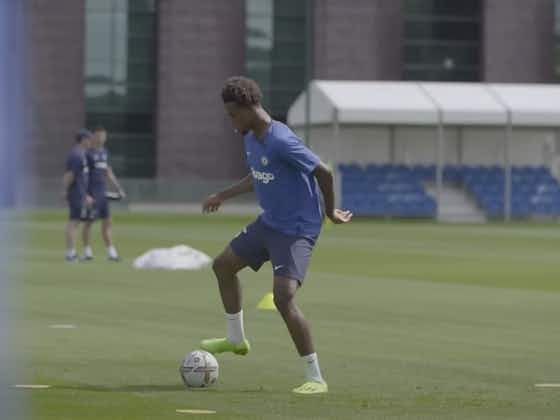 Article image:(Video): Two Chelsea signings impress in first training session