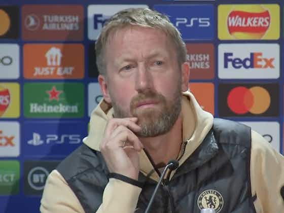 Article image:(Video): Graham Potter refuses to comment on Ronaldo and Nkunku rumours