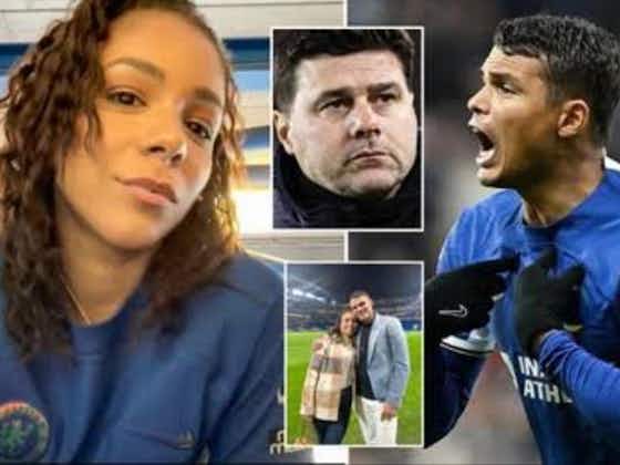 Article image:(Image): Thiago Silva’s wife drops Tweet which has 1022 replies in 5 minutes