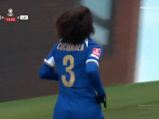 Article image:(Video): Marc Cucurella first Chelsea goal as Blues take advantage of Leicester mistake