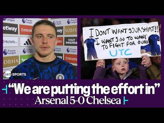 Article image:(Video): Chelsea’s bravest player claims his team are trying despite fans’ doubts
