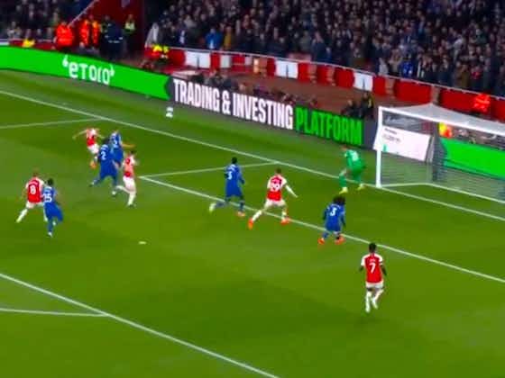 Article image:(Video): Djordje Petrovic makes another mistake, Arsenal take advantage