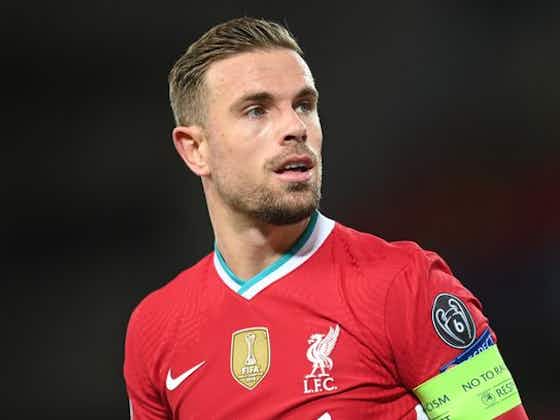 Article image:Jordan Henderson and all his Liverpool team condemn ESL in epic group statement