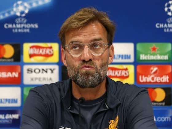 Article image:Klopp admits it would be a major feat for LFC to make top four this year