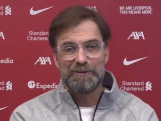 Article image:Klopp hints at summer transfers for Liverpool but insists it’s not time for ‘massive rebuild’