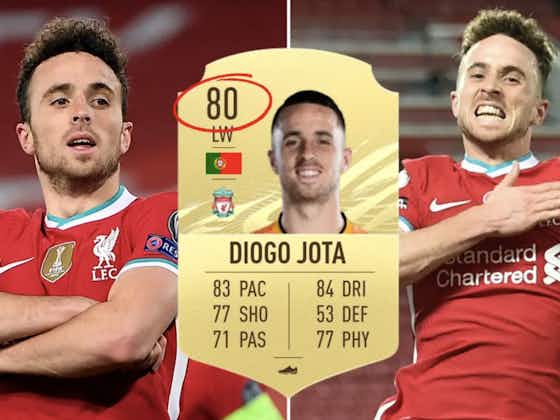 Article image:(Video) Diogo Jota ‘quick sells’ Everton ace to make LFC fans laugh on Twitter
